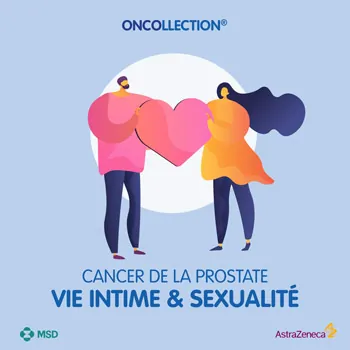 Illustration de couverture de la brochure : Cancer de la prostate, vie intime et sexualité